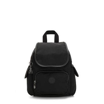 Kipling City Pack Mini Classic Backpacks Rich Black | AU 1479QM